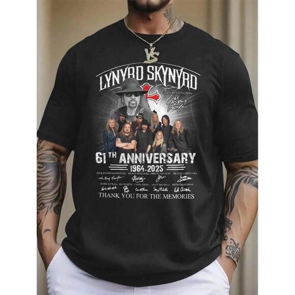 Other - Lynyrd Skynyrd 61Th Anniversary T Shirt 159